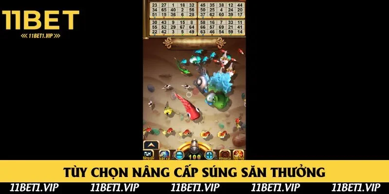 Nâng cấp súng theo đối tượng phù hợp Nâng cấp súng theo đối tượng phù hợp