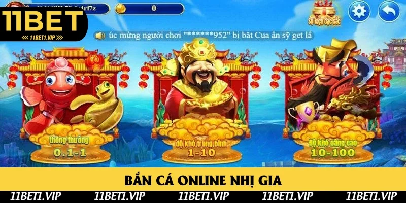Sản phẩm Nhị Gia Bắn Cá thu hút khách hàng Sản phẩm Nhị Gia Bắn Cá thu hút khách hàng