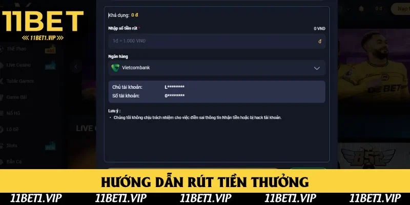 Rút thưởng đúng quy trình chỉ 10 phút có tiền Rút thưởng đúng quy trình chỉ 10 phút có tiền